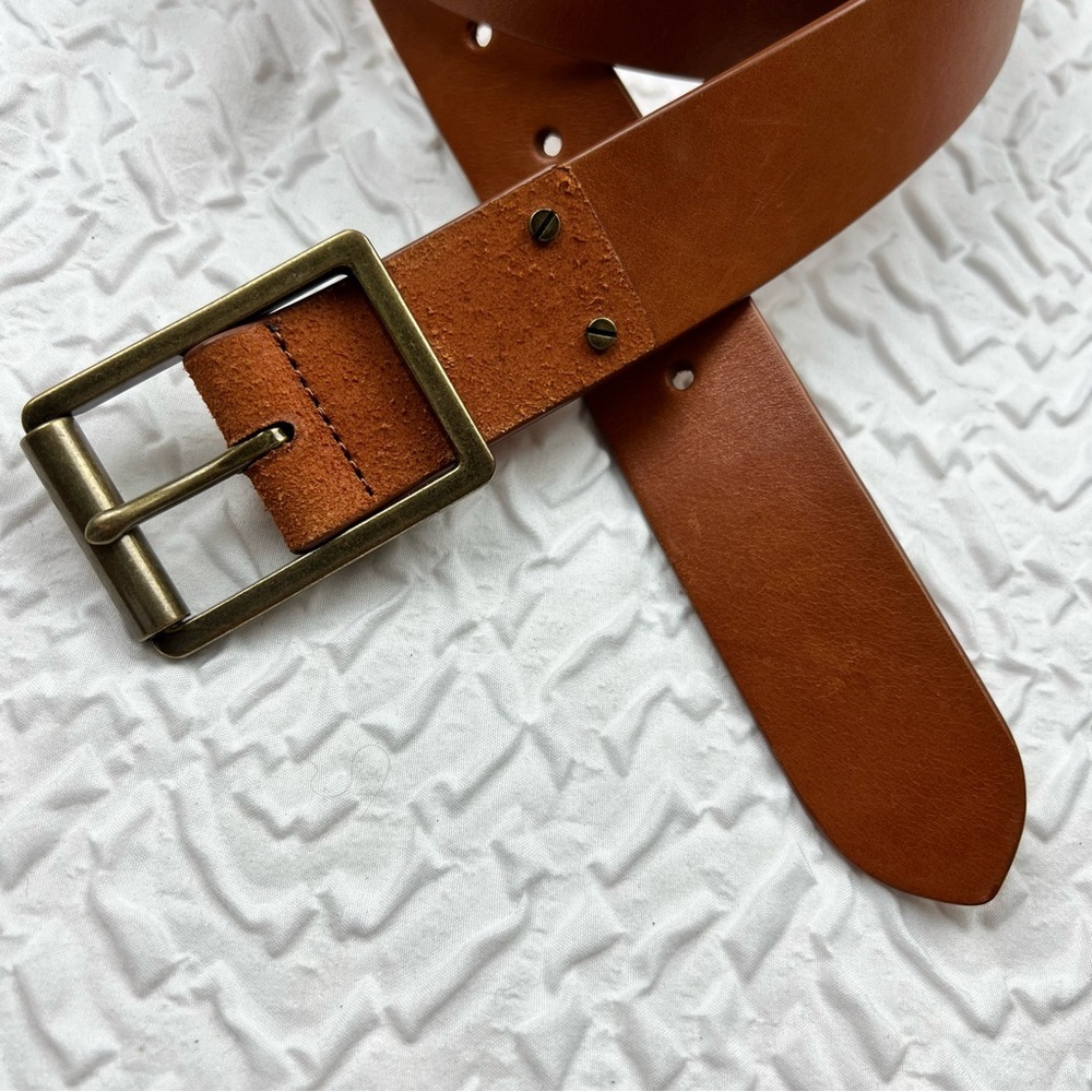 Cole Haan Tan Leather Belt - Picture 2 of 7